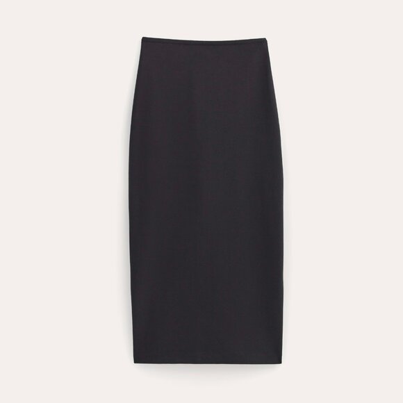 NWT Everlane's classic Dream Maxi Skirt in black, size small - Picture 3 of 3